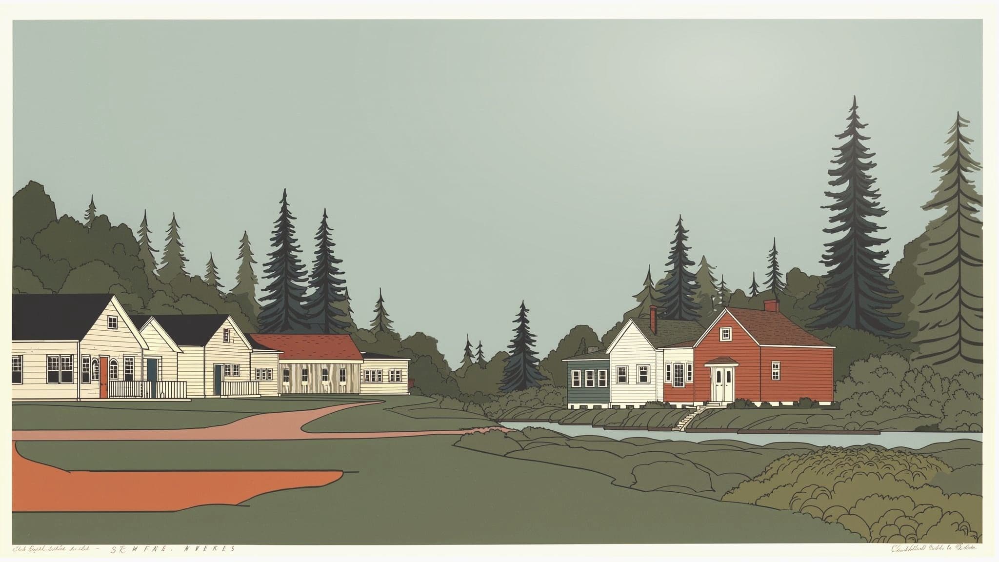 Collins View, illustrated