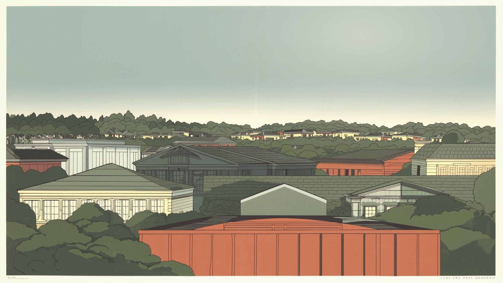 Hillside, illustrated