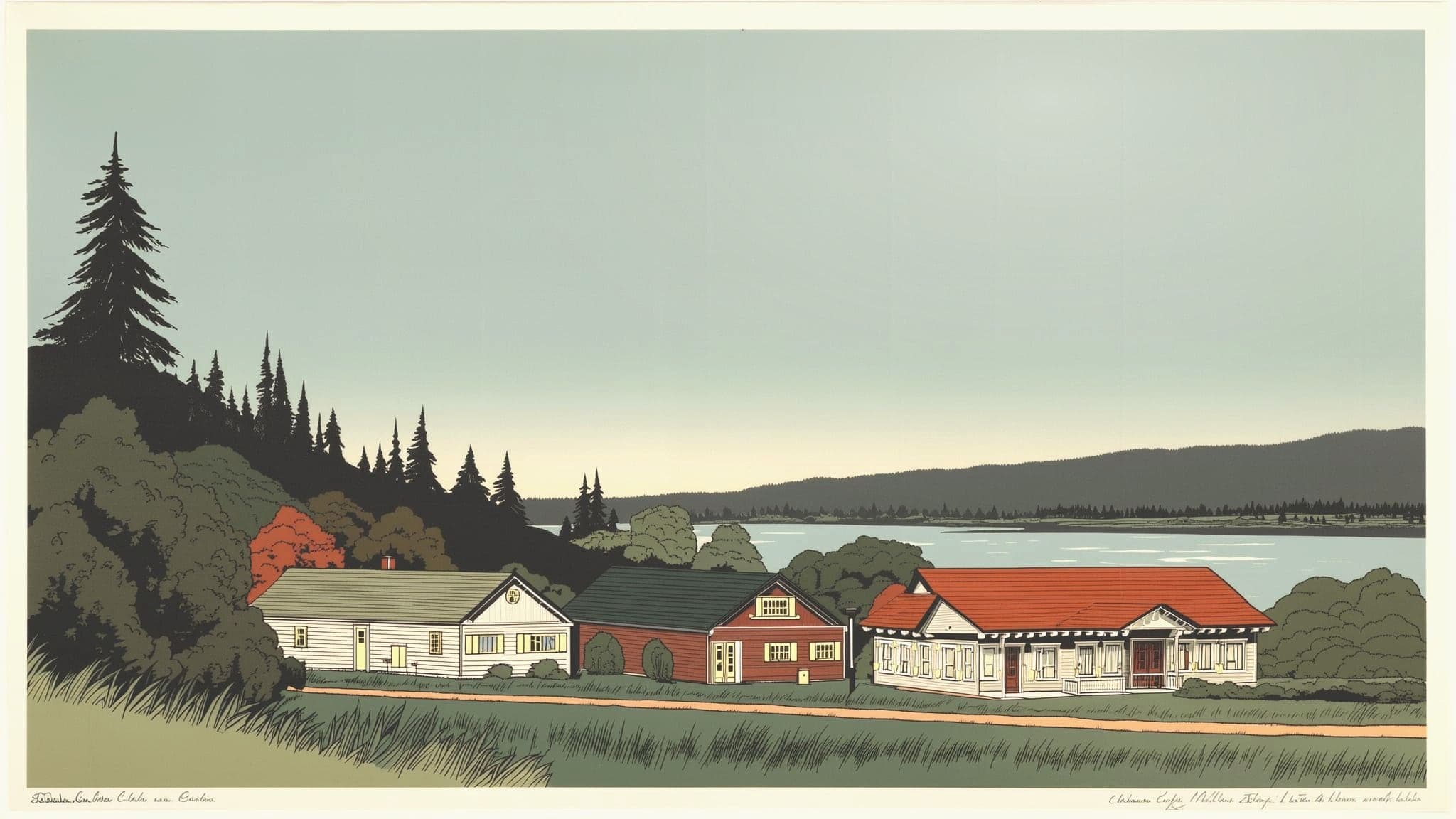 Woodland, illustrated