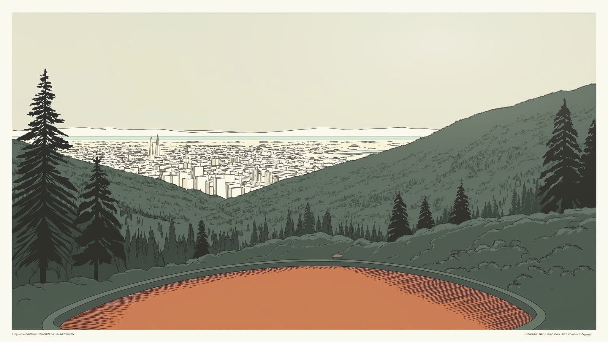 Mt. Tabor, illustrated
