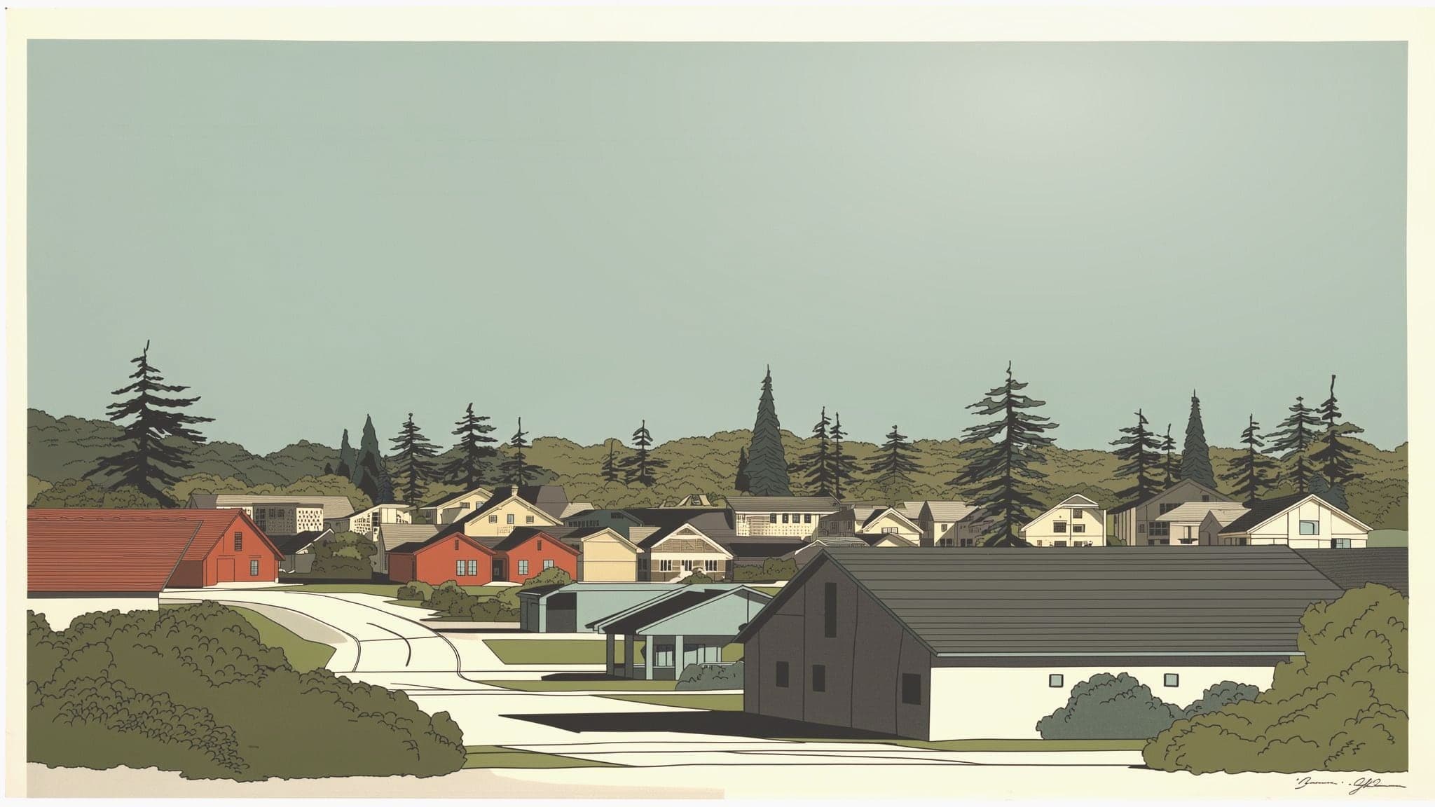 West Portland Park, illustrated