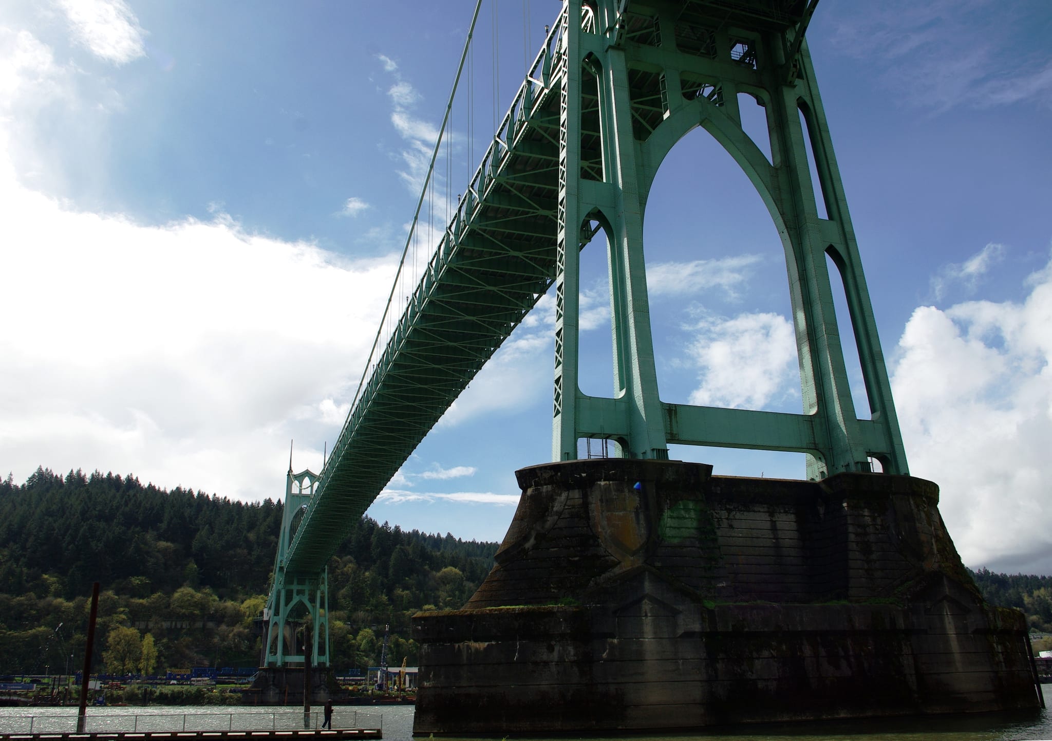 Cathedral Park in the Portland, Oregon area