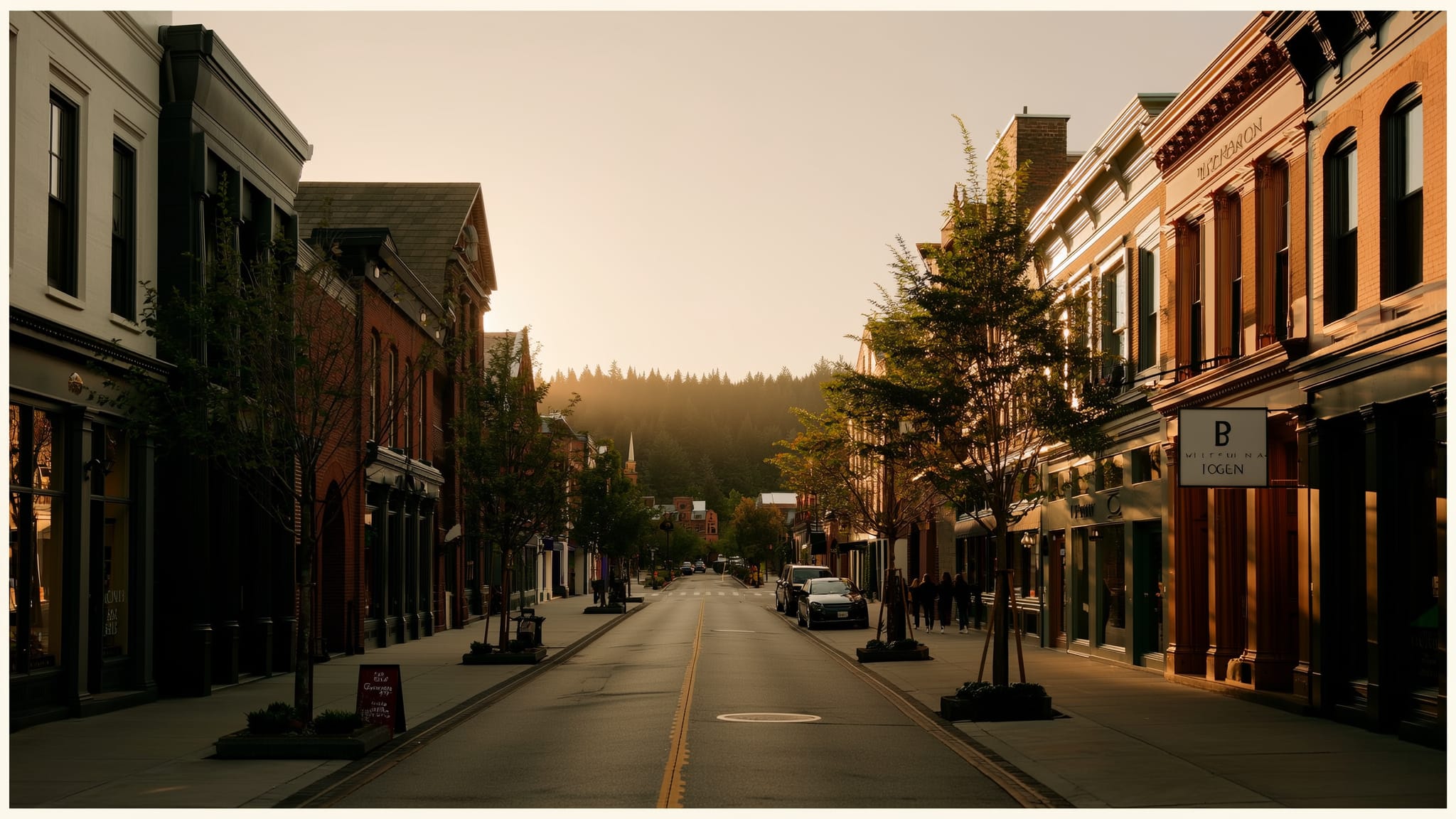 Multnomah Village in the Portland, Oregon area