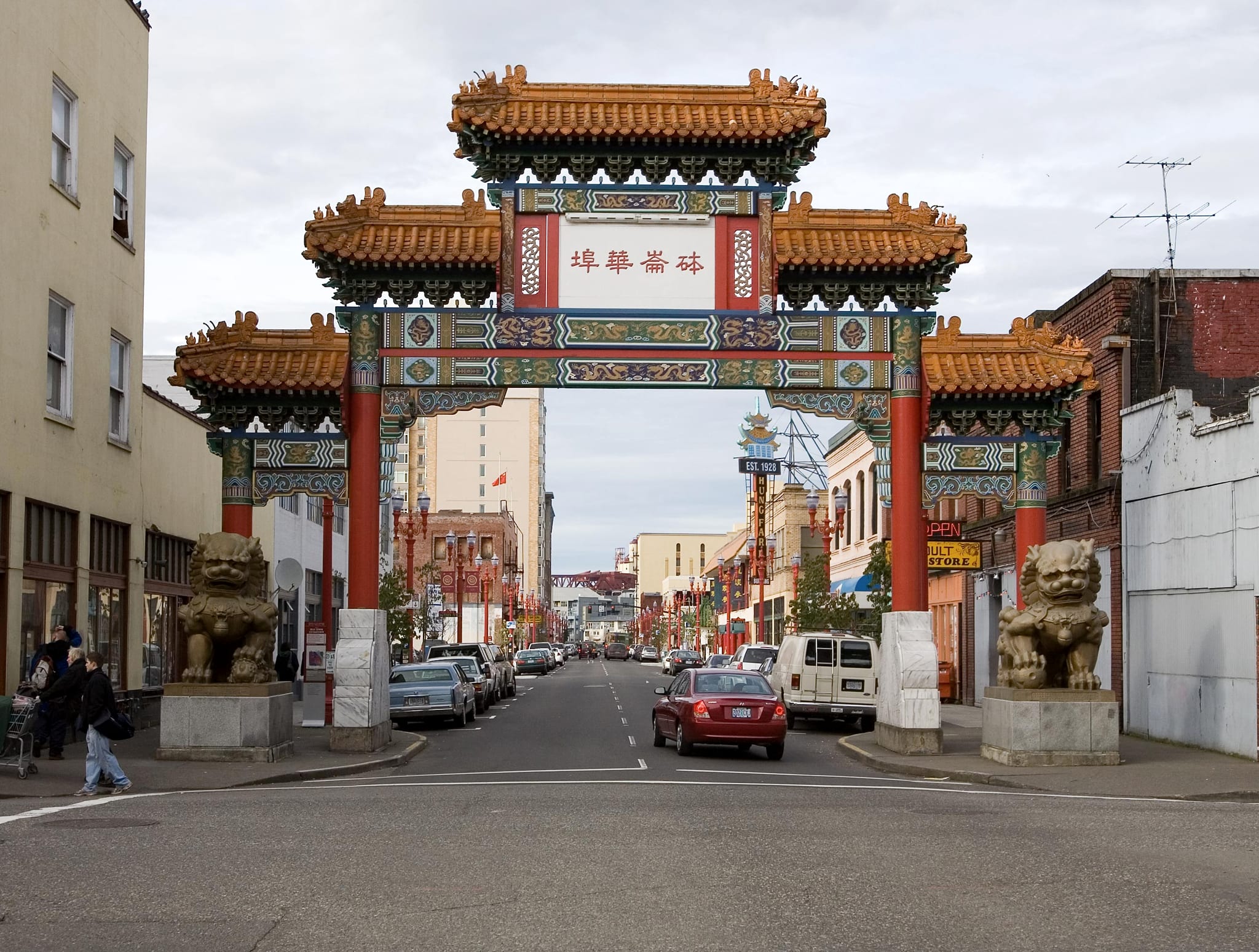 Old Town in the Portland, Oregon area