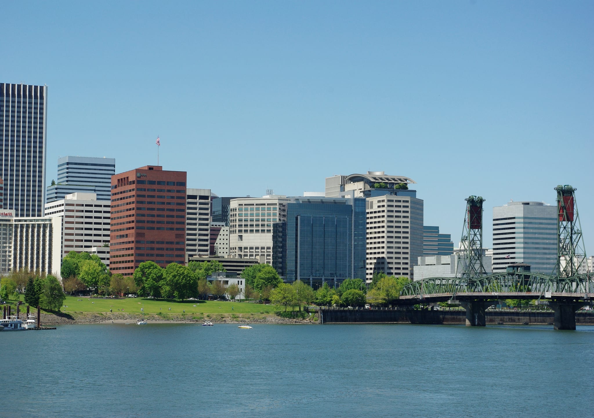 Downtown Portland in the Portland, Oregon area